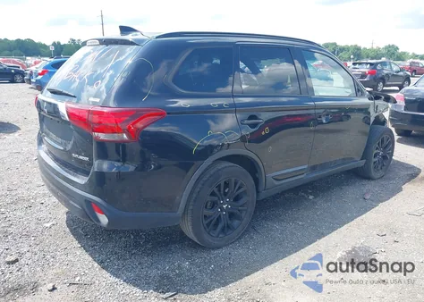 2019 Mitsubishi Outlander Le from USA, damaged, VIN JA4AZ3A39KZ047749